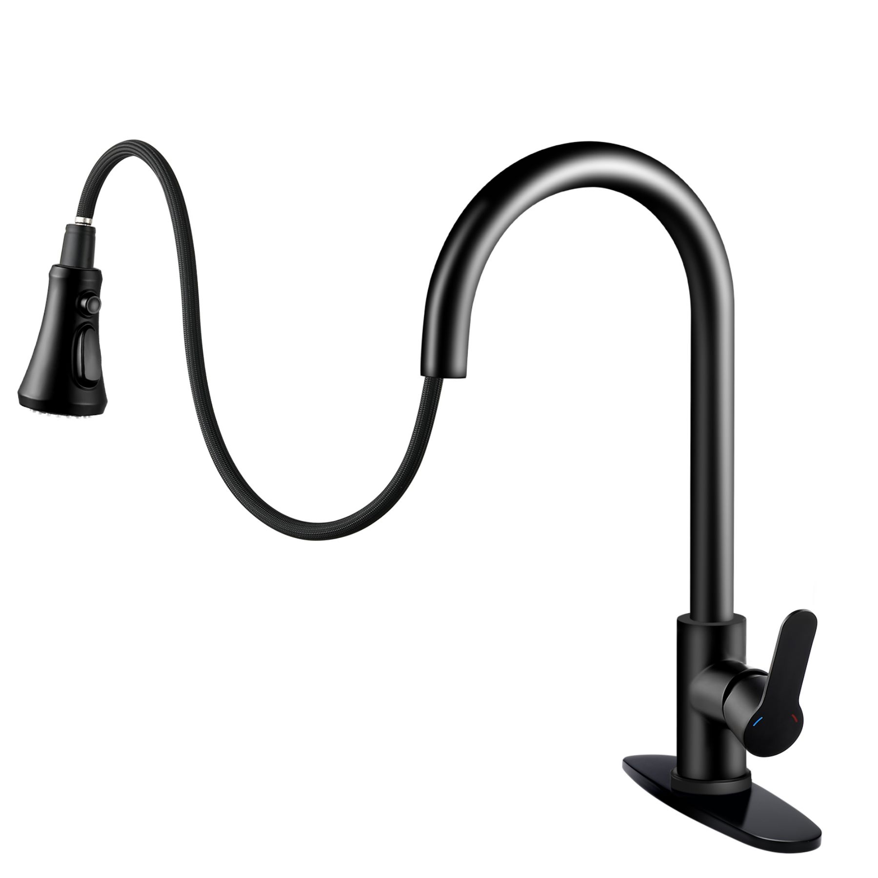 Kitchen Faucet With Pull Down Sprayer