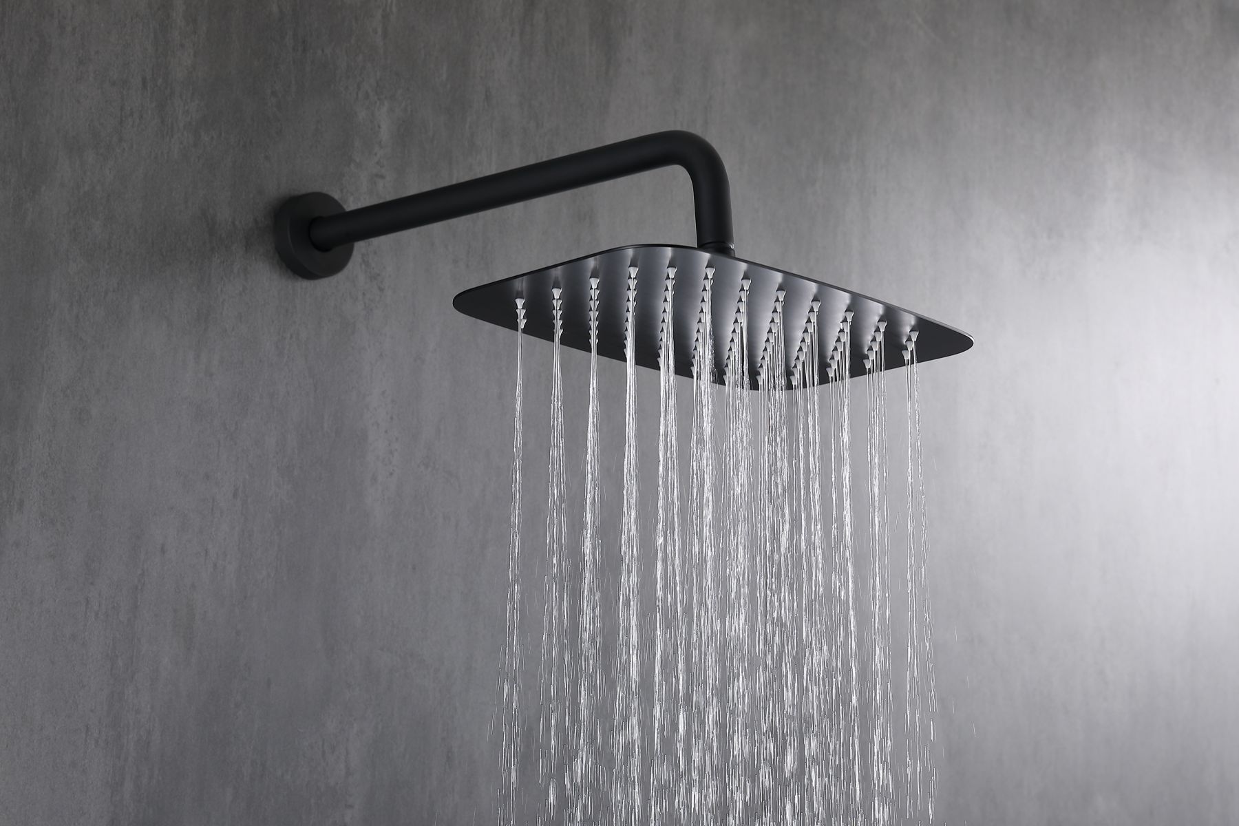 Miscelatore doccia a scomparsa con doccia a pioggia