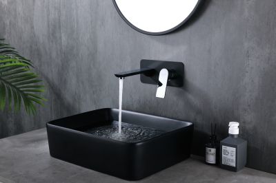 rotating basin faucet