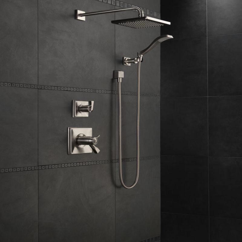 Gun-grey Single Hole Bathroom Faucet 