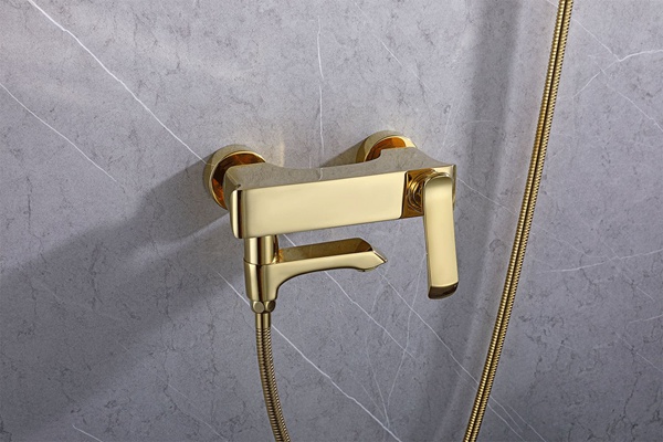 features of exposed shower faucet